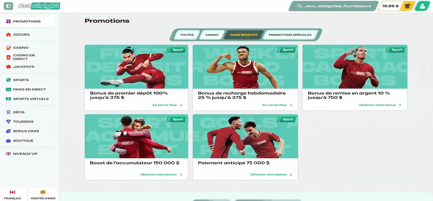 Betalright betting site